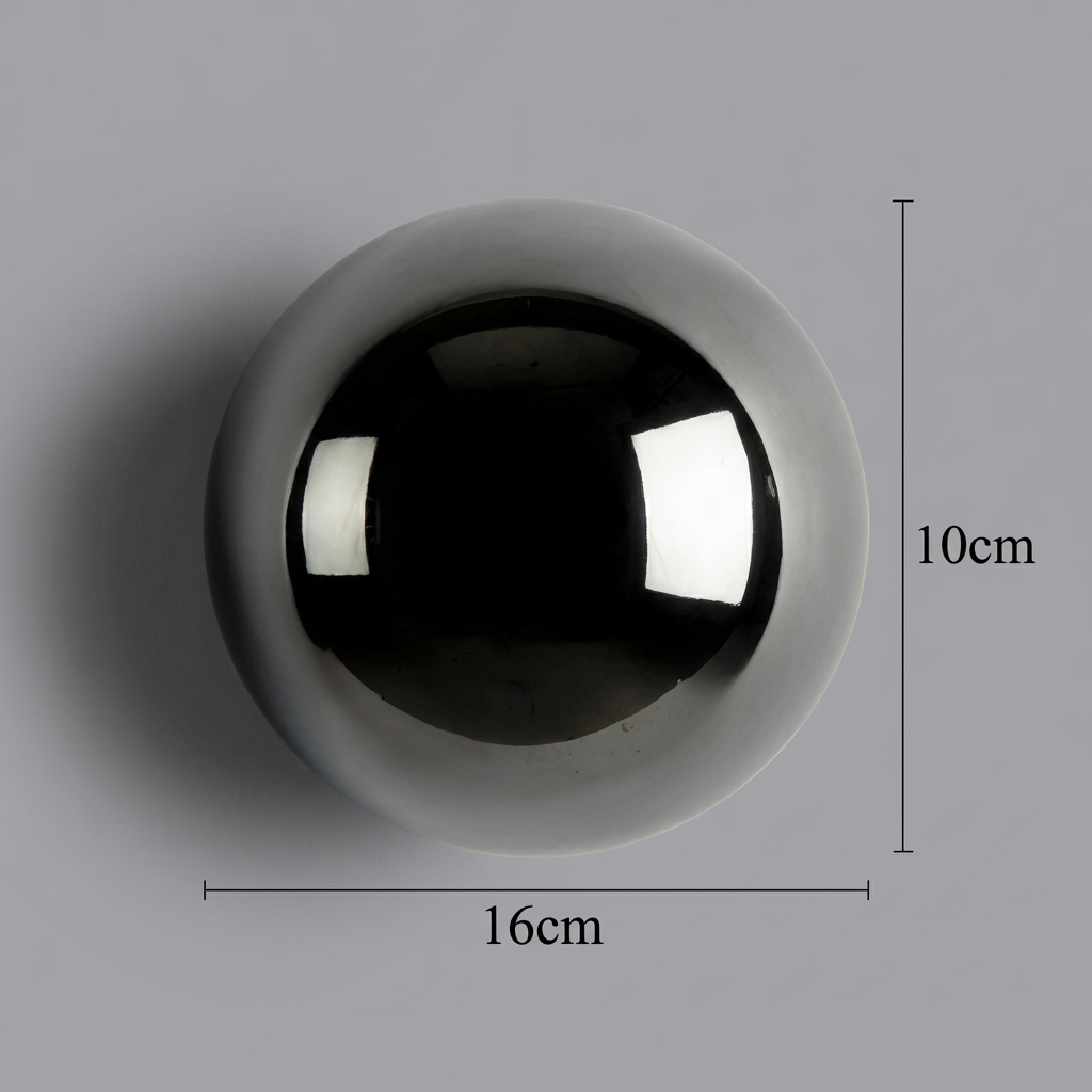 Bauvera – Glass Globe LED Wall Light Single Light