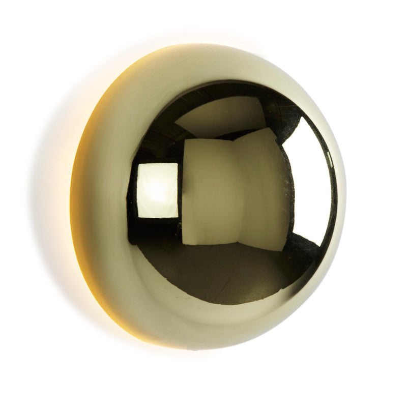 Bauvera – Glass Globe LED Wall Light Single Light