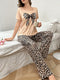 Beatrice | Elegante Luipaardprint Pyjama Set