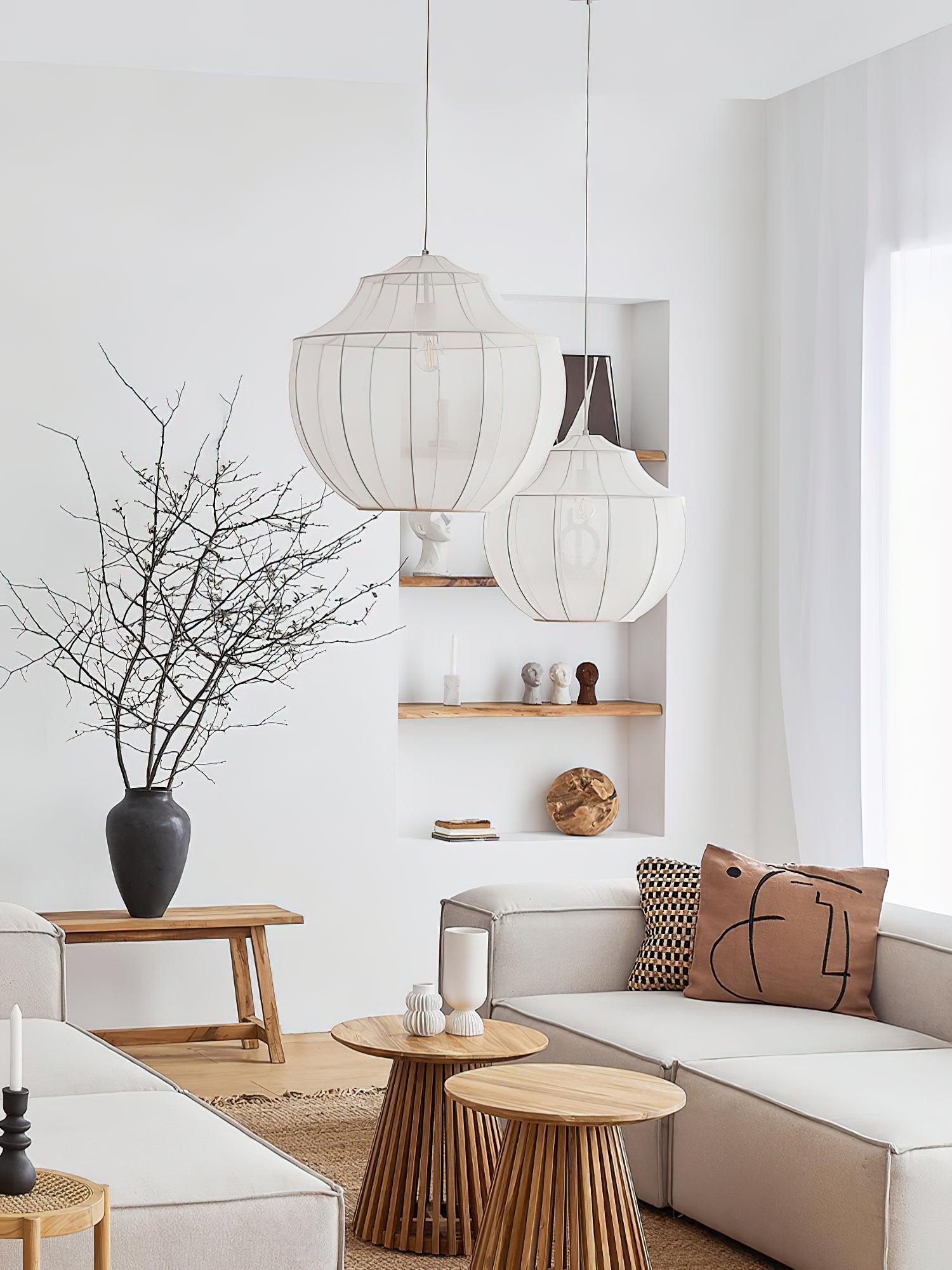 Eraeyra – Premium Mesh Fabric Pendant Light