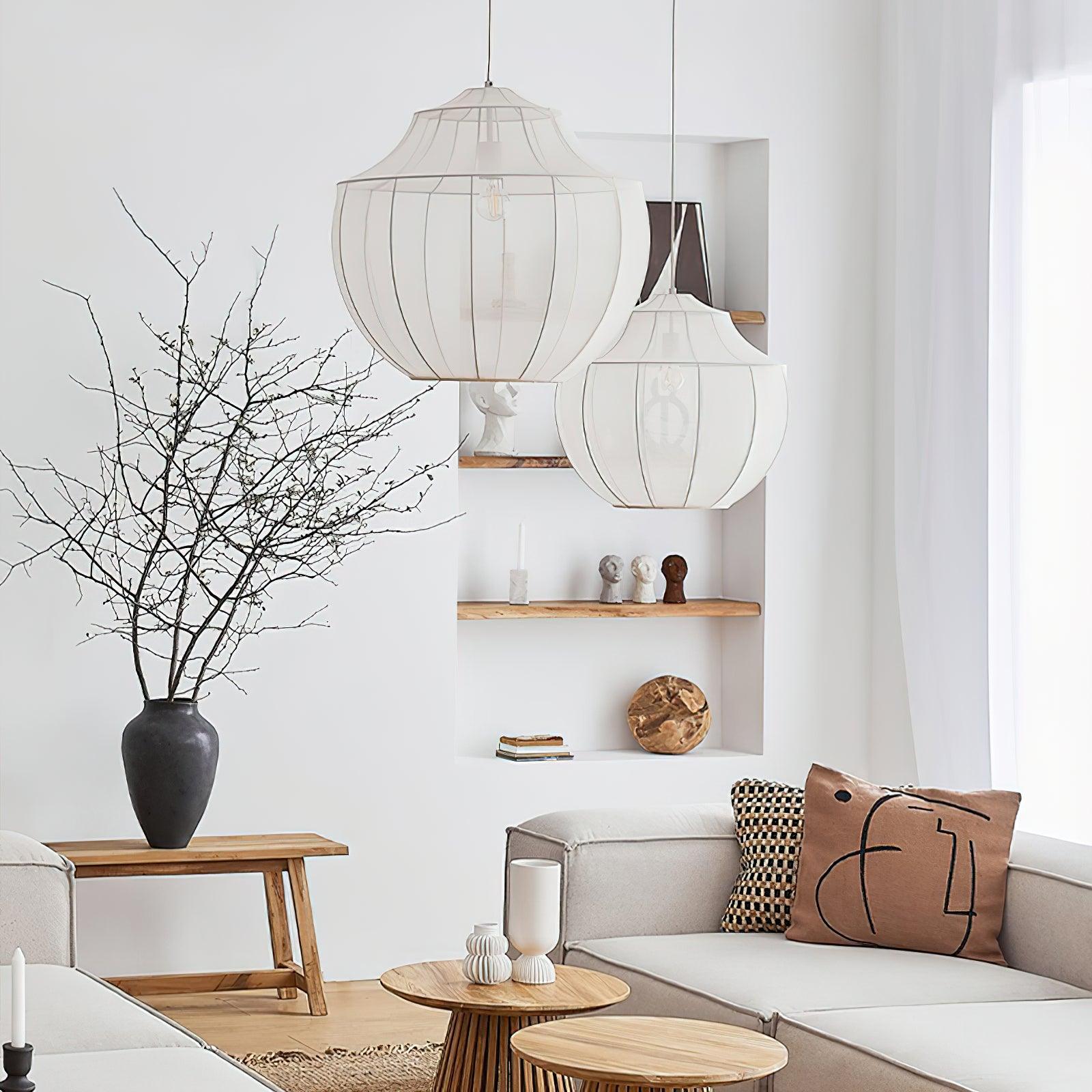 Eraeyra – Premium Mesh Fabric Pendant Light