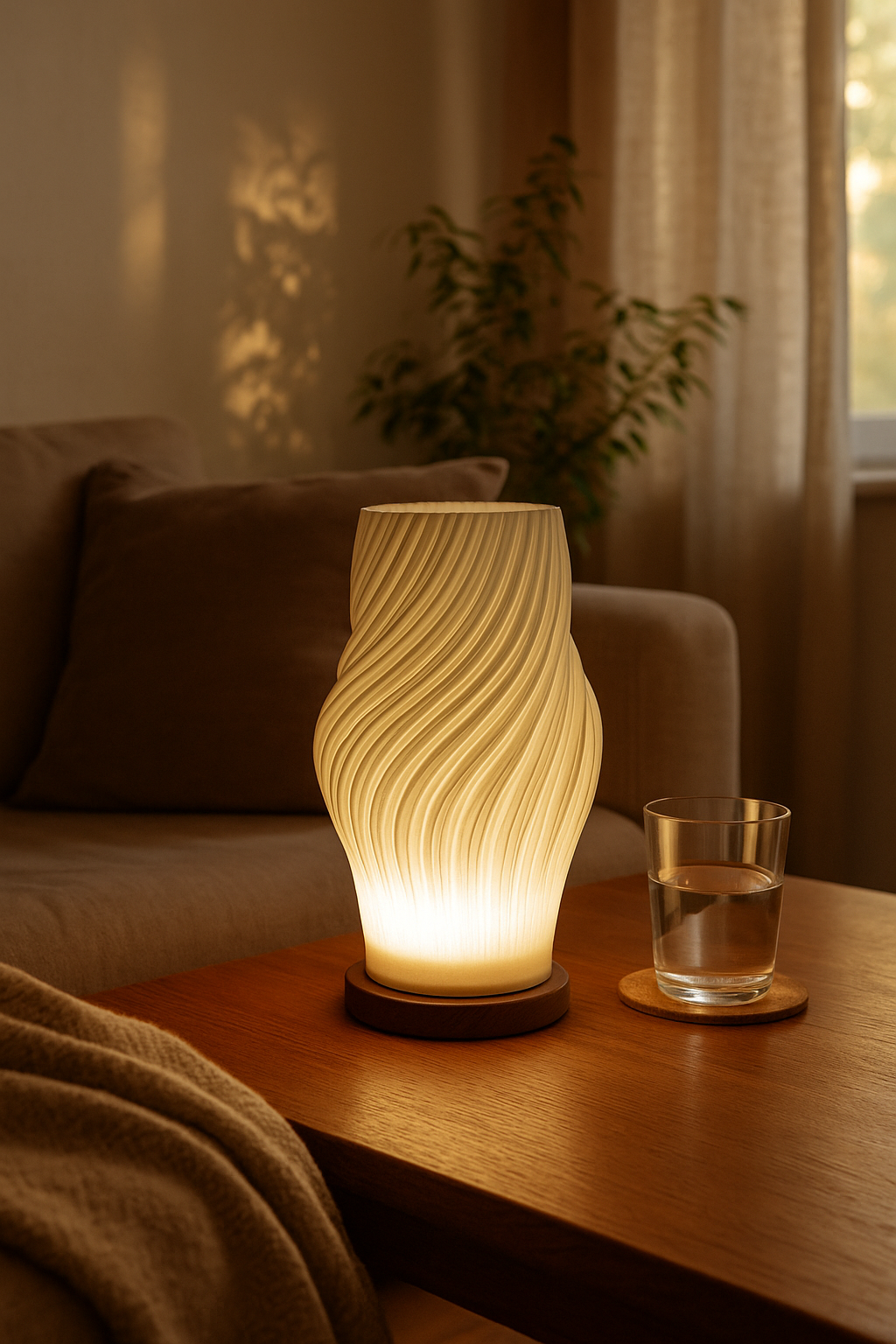 Curevyn – Artistic Dimmable LED Bedside Lamp