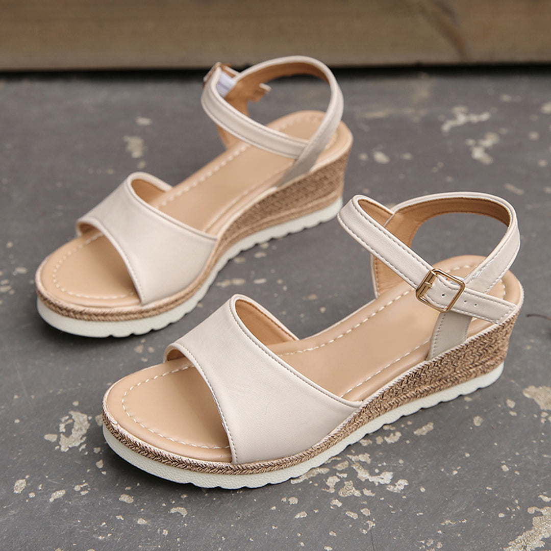 KIANA - Casual wedge sandals 