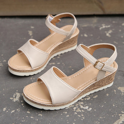 KIANA - Casual wedge sandals 
