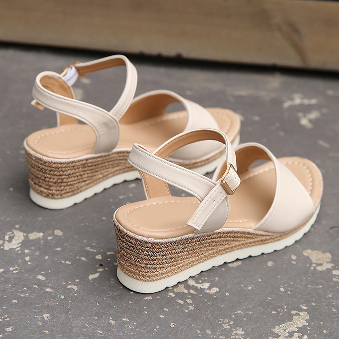 KIANA - Casual wedge sandals 