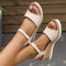 KIANA - Casual wedge sandals 