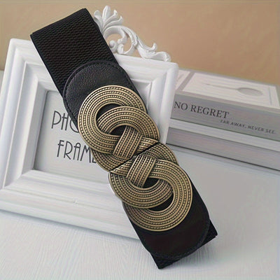 Bela | Elegante Brede Ceintuur met Stijlvolle Gesp