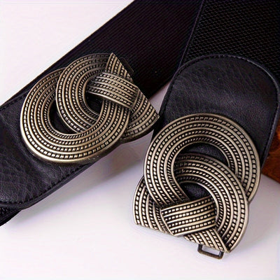 Bela | Elegante Brede Ceintuur met Stijlvolle Gesp