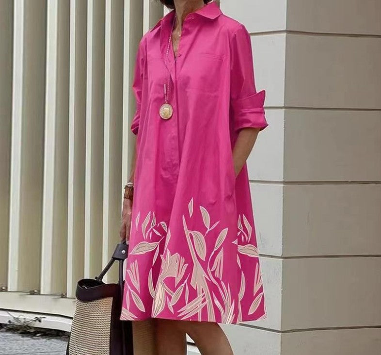 Larsa Maxi Jurk – Tijdloze elegantie met een speelse twist