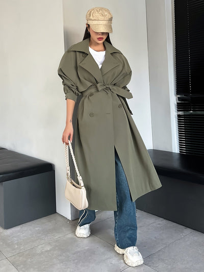 Bethany | Stijlvolle Lange Trenchcoat voor Dames