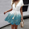 Bianca | Elegante Zomerjurk met Kant en V-Hals