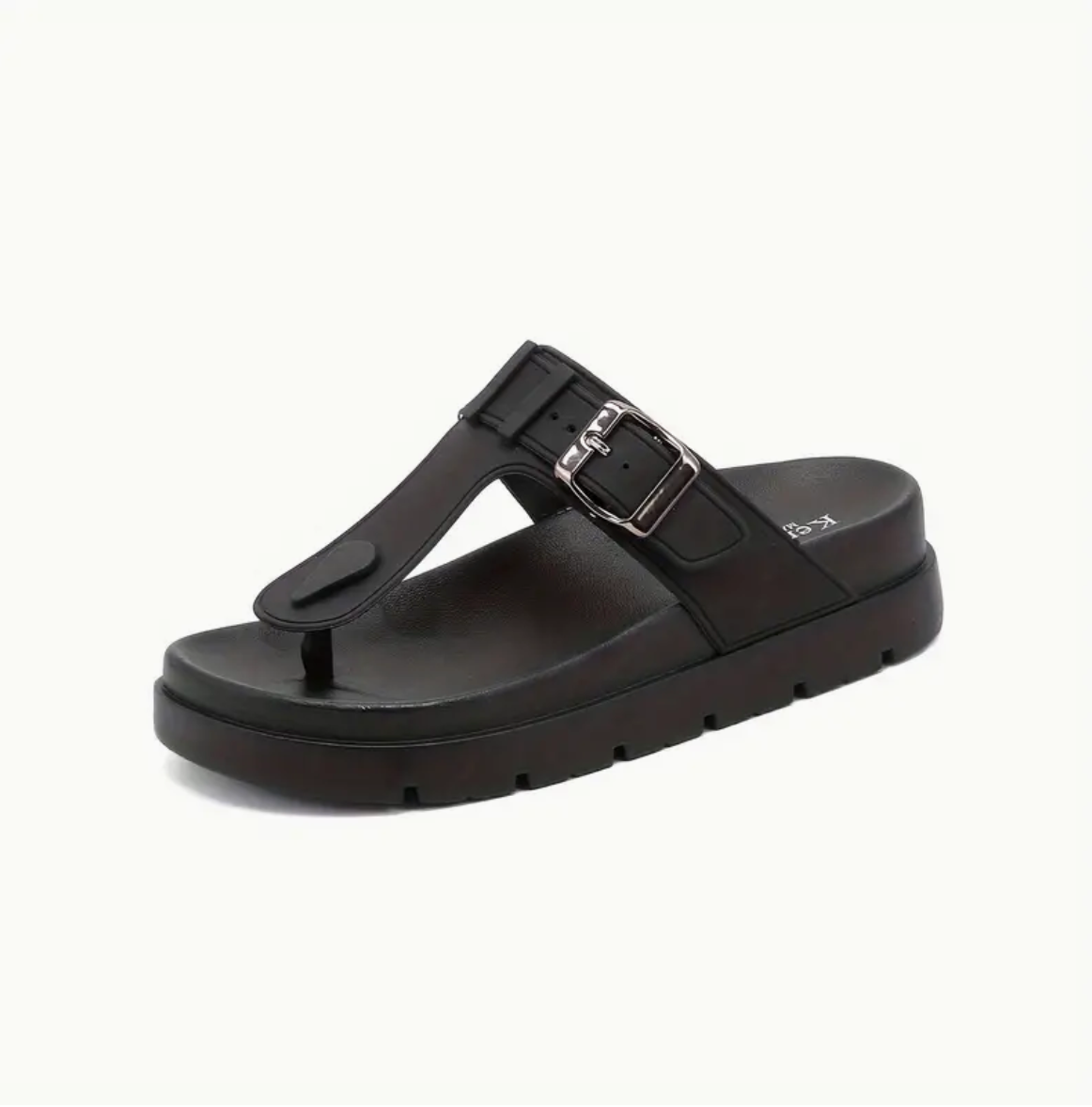 Lotte - The comfortable flip-flops with a solid color