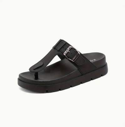 Lotte - The comfortable flip-flops with a solid color