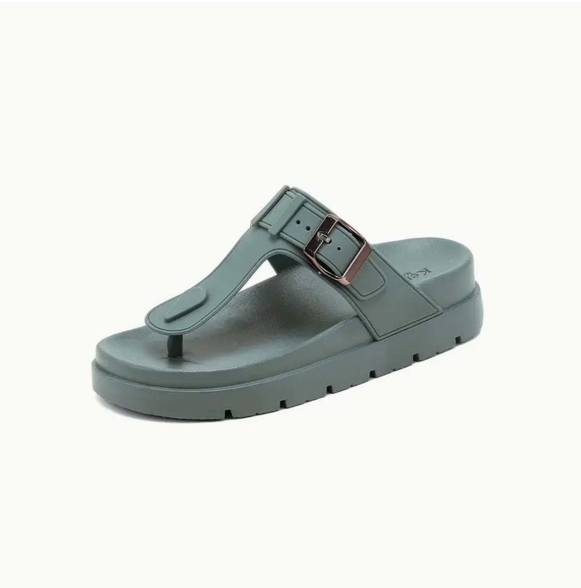 Lotte - The comfortable flip-flops with a solid color