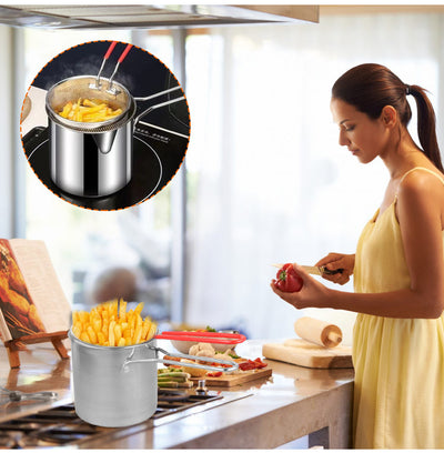 CookPro - Compacte friteuseset met oliebesparende pasta