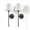 Endora - Fabric Wall Lamp American Style