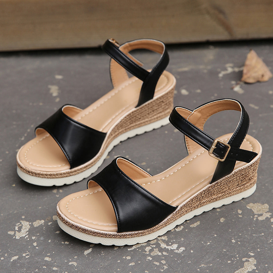 KIANA - Casual wedge sandals 