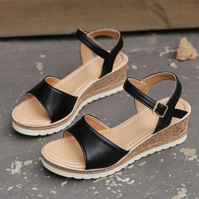 KIANA - Casual wedge sandals 