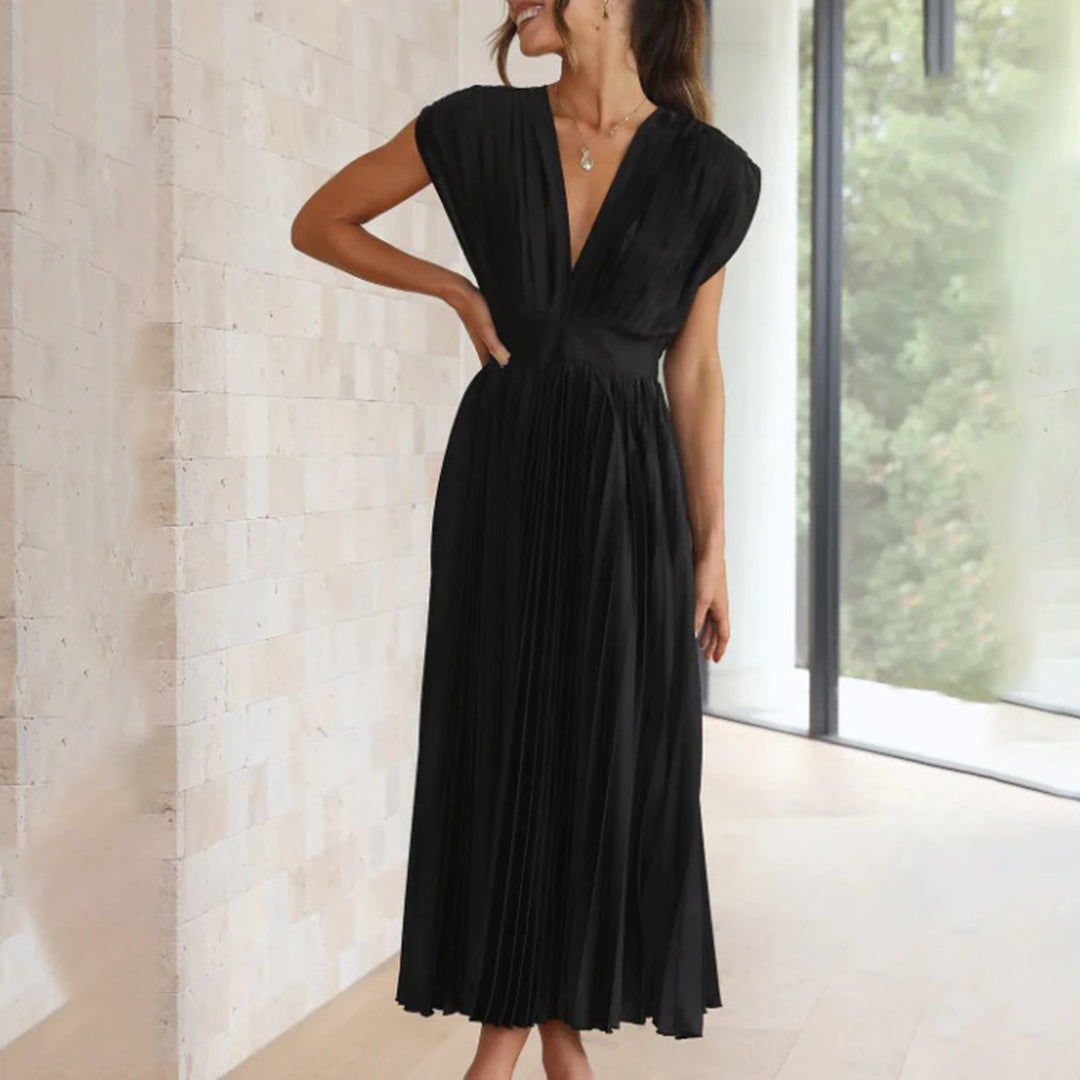 VILHELMINA - Elegante maxi jurk