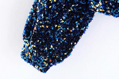 Fleur Glitter One Shoulder Top