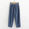 Jilena - High-waisted Lyocell Denim Pants