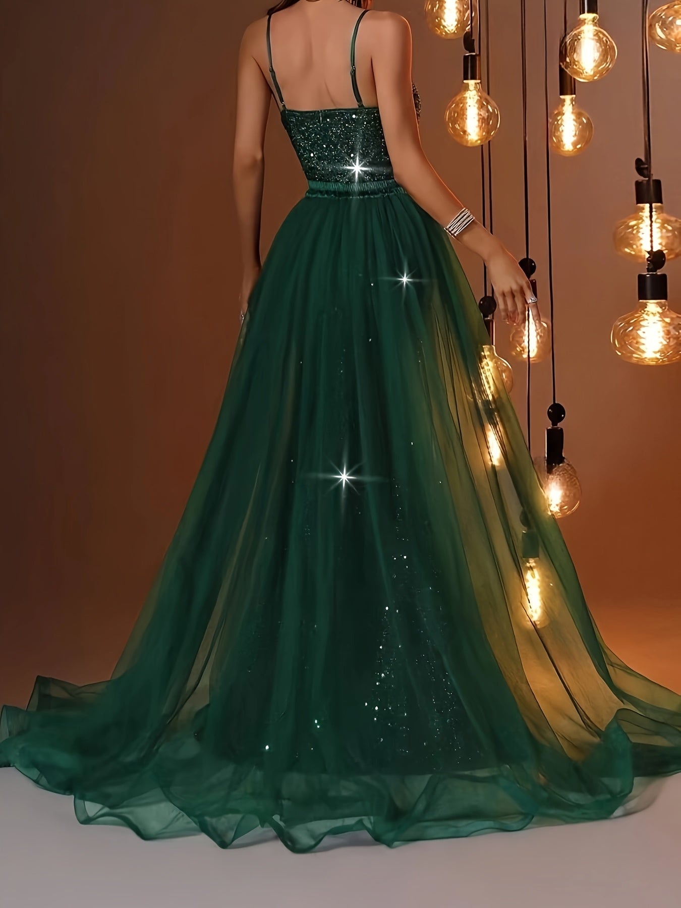 Bonnie | Elegante Avondjurk in Emerald Groen