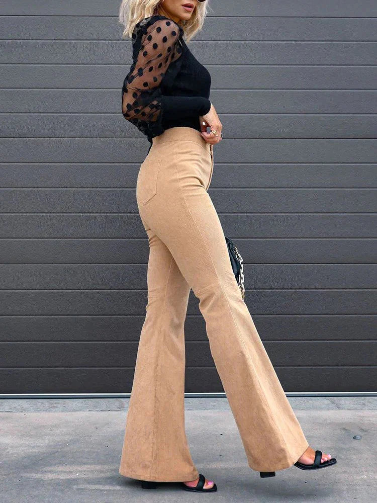 Shaina - Elegante Hoge Broek voor Vrouwen