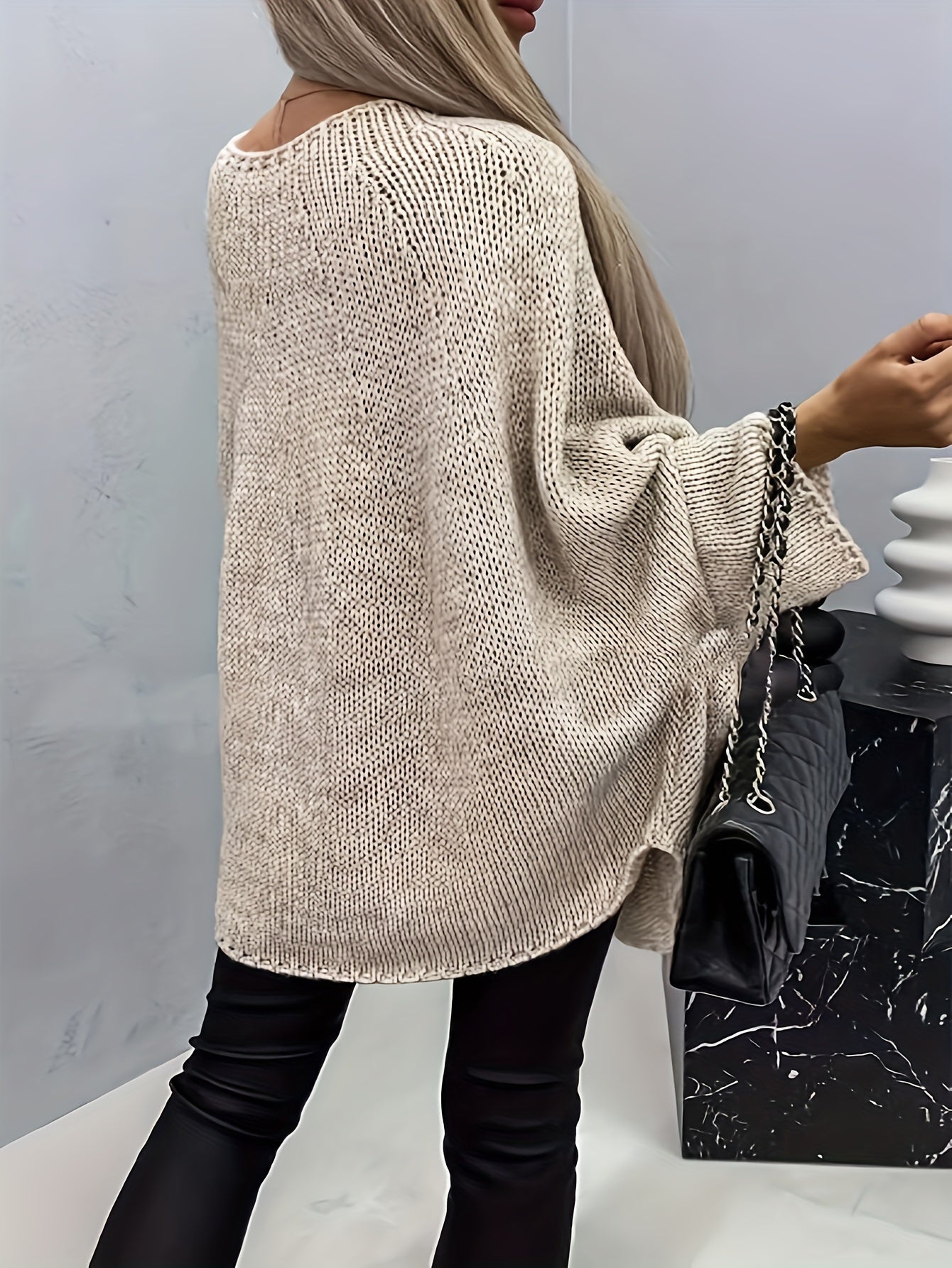 Brittany | Oversized Gebreide Trui met Stijlvolle Pasvorm