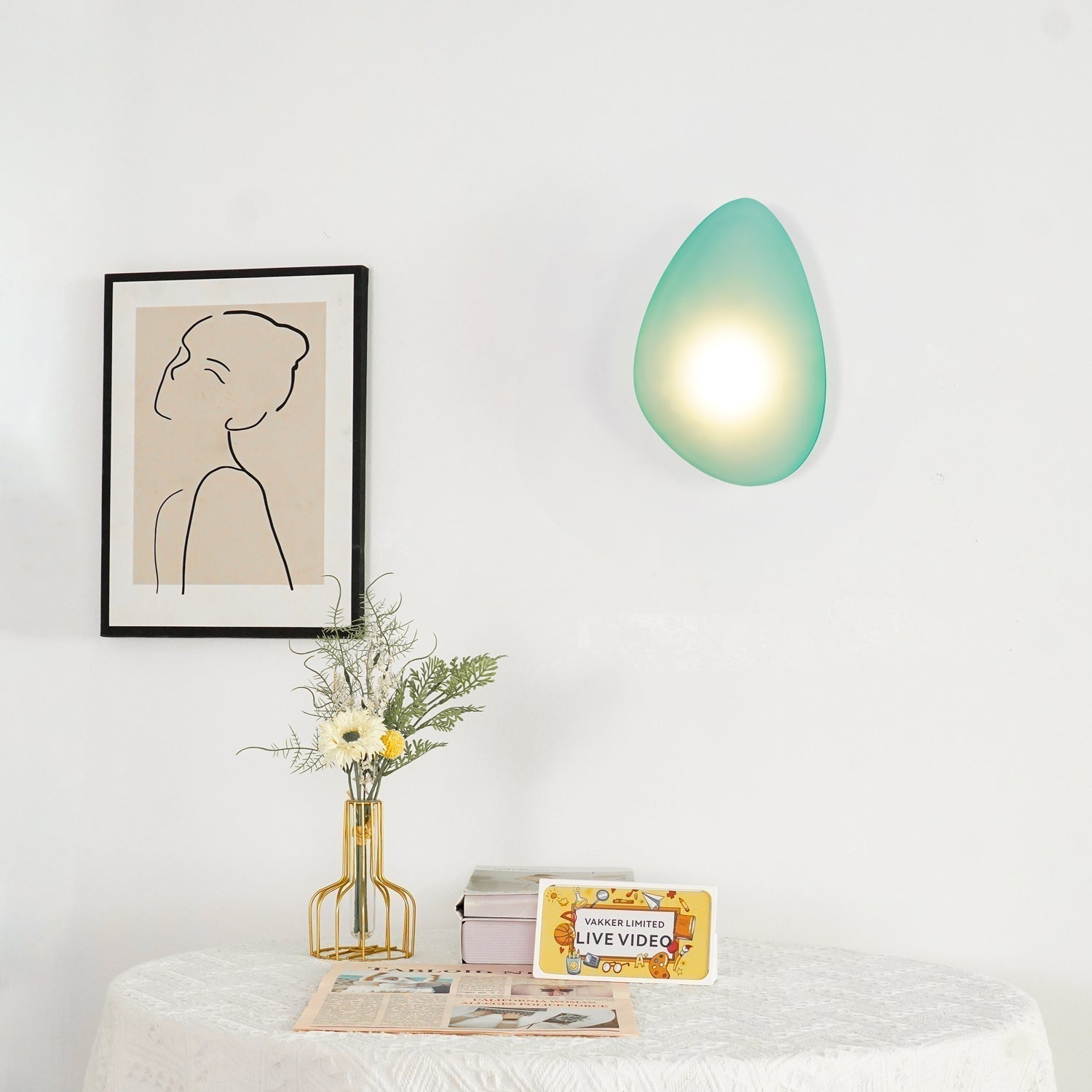 Cameron – LED Wall Lamp Oval Shade