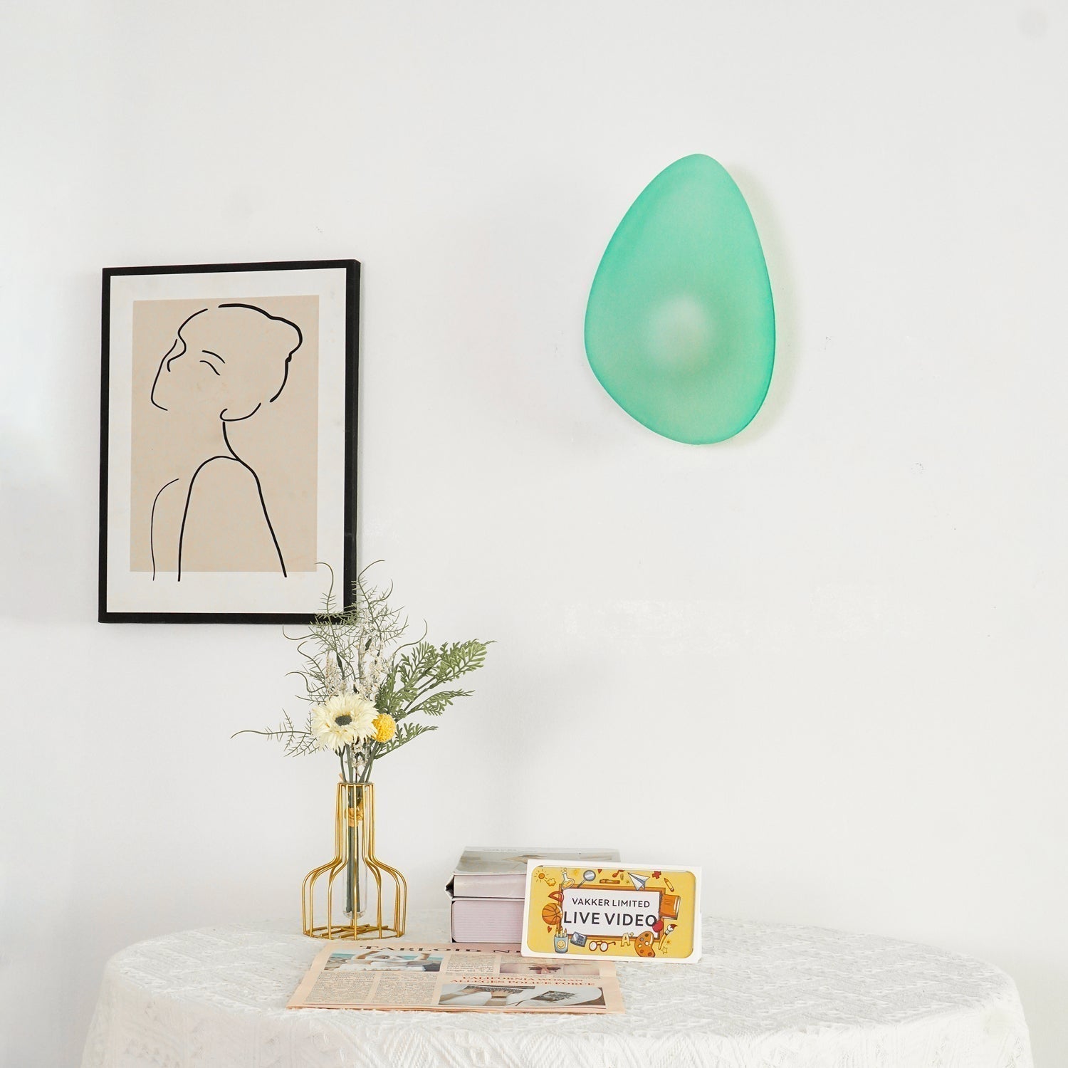Cameron – LED Wall Lamp Oval Shade