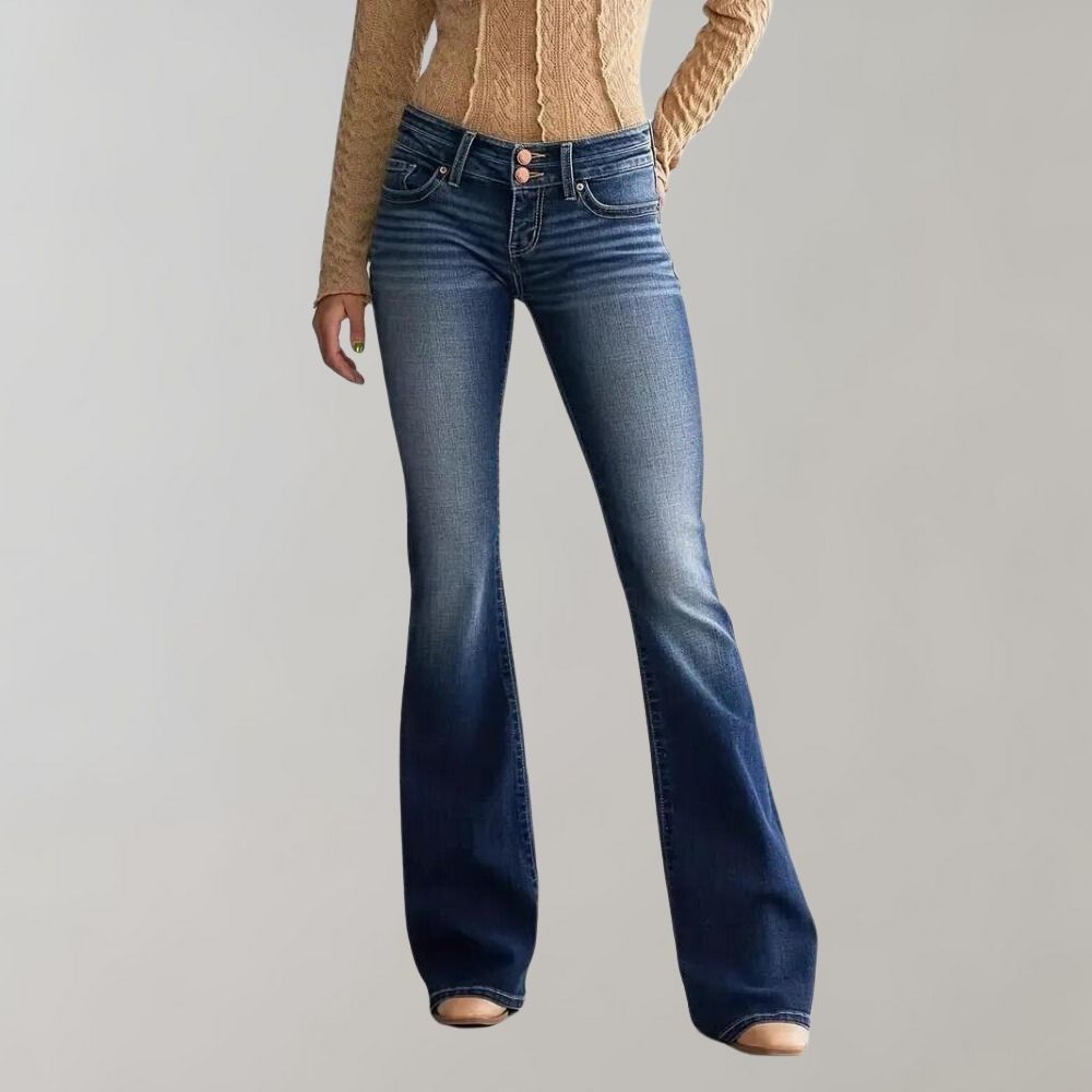 Jessamina - Elegant Flared Jeans for Women