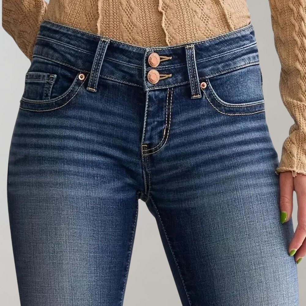 Jessamina - Elegant Flared Jeans for Women