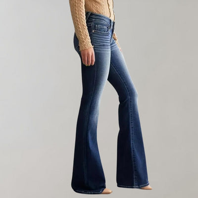 Jessamina - Elegant Flared Jeans for Women