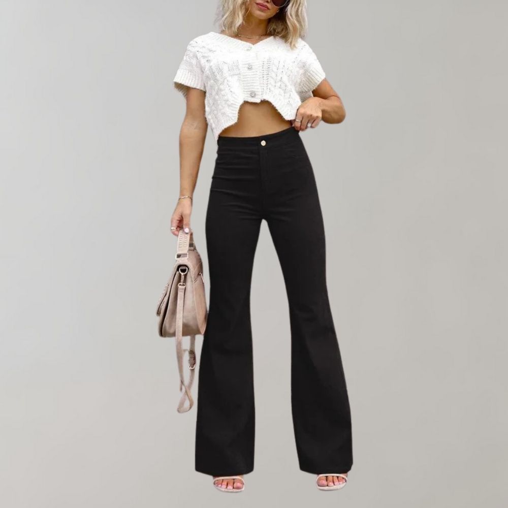 Lehua - Chic High Waist Pants for Women