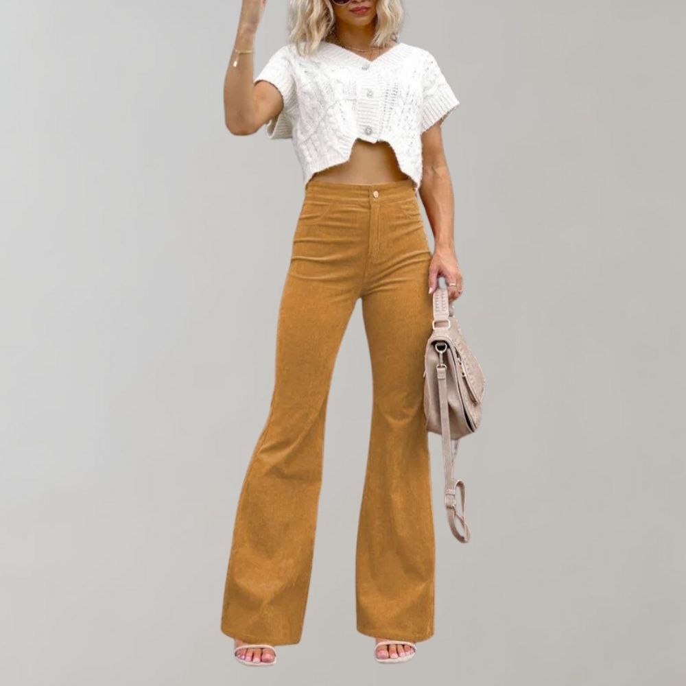 Lehua - Chic High Waist Pants for Women