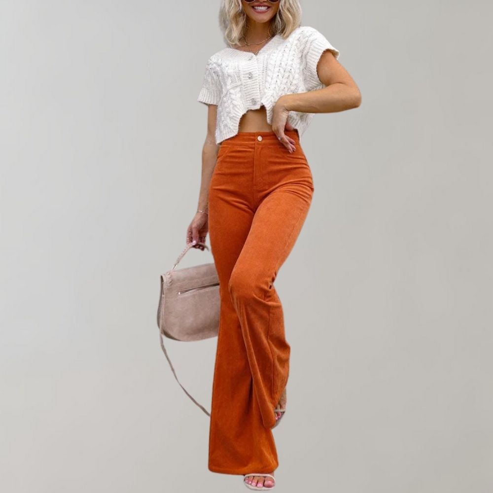 Lehua - Chic High Waist Pants for Women