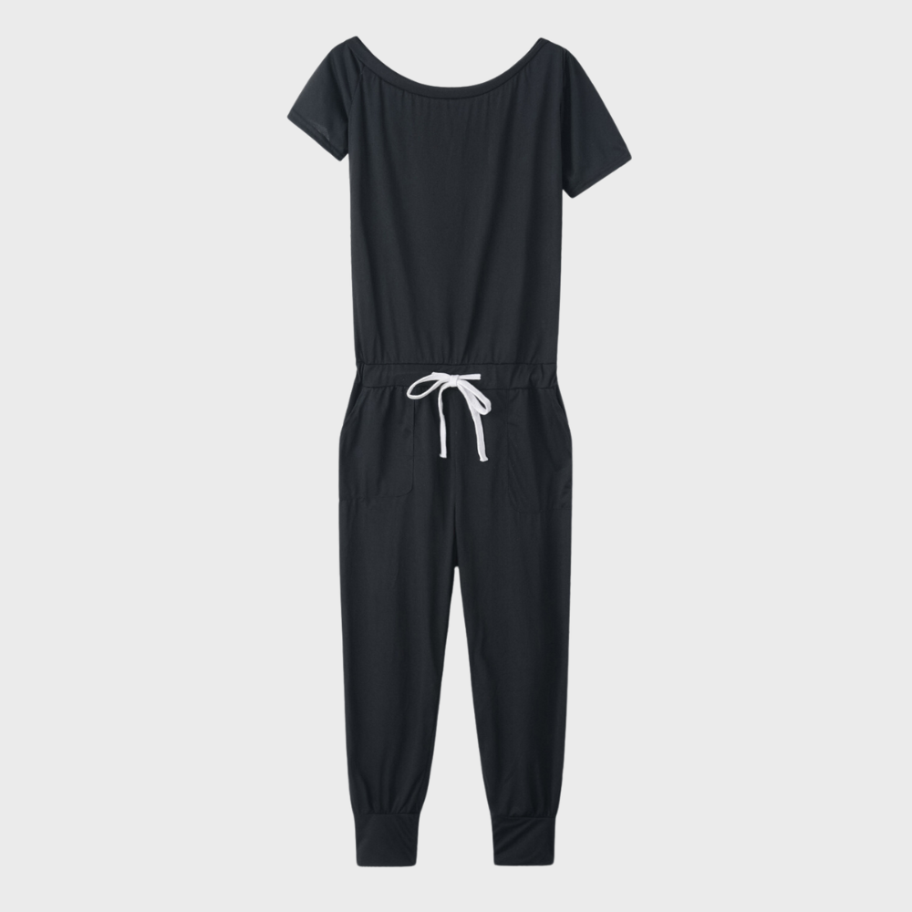 Marjut - Damesjumpsuit met trekkoord