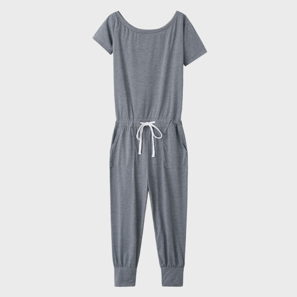 Marjut - Damesjumpsuit met trekkoord