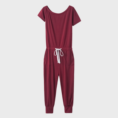 Marjut - Damesjumpsuit met trekkoord