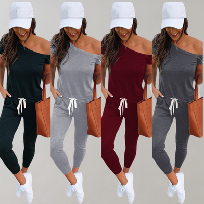 Marjut - Damesjumpsuit met trekkoord
