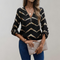 FAITH | Modieuze damesblouse met ritssluiting