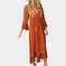 Veronica - V-hals Casual Damesjurk