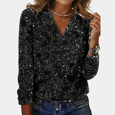 Livia | Glitter Top for women