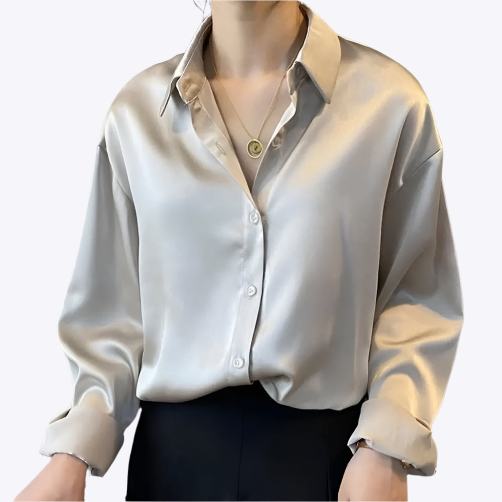 Indira - Tijdloze Elegant Dames Shirt