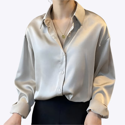 Indira - Tijdloze Elegant Dames Shirt