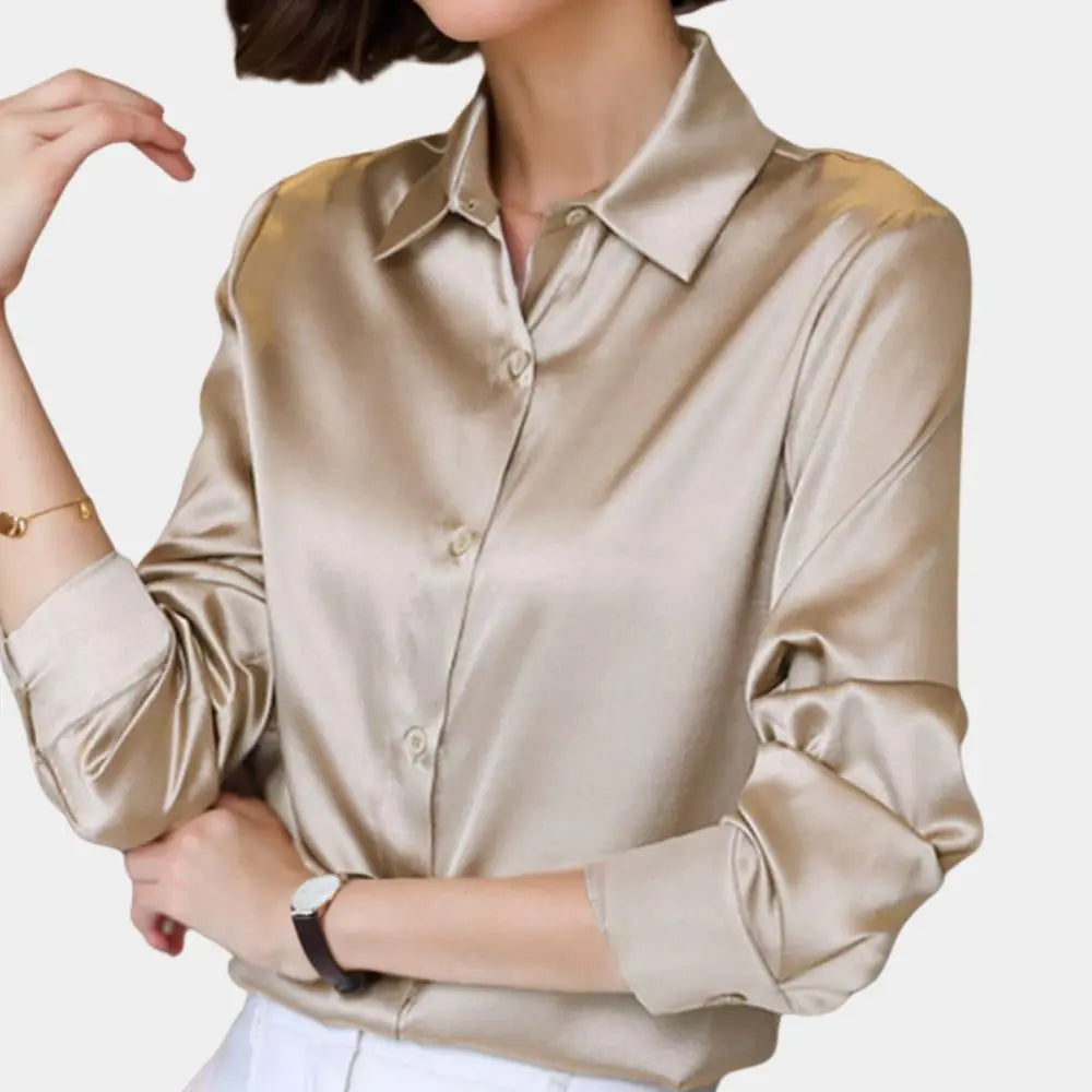 Indira - Tijdloze Elegant Dames Shirt