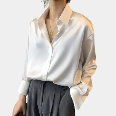 Indira - Tijdloze Elegant Dames Shirt