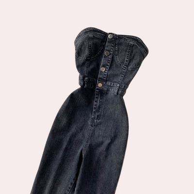 Selma - Dames Strapless Jumpsuit