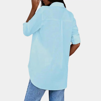 Petronella - Chic Blouse met Lange Mouwen voor Dames