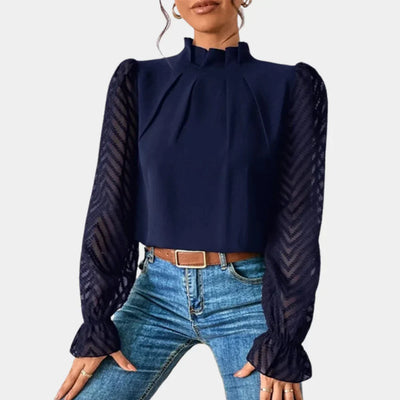 Noée – Elegante damestop met lange mouwen | Tijdloos, stijlvol & veelzijdig